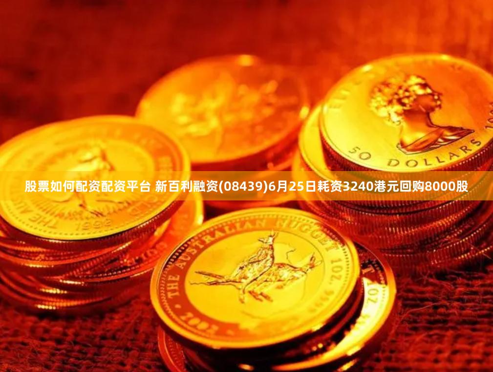 股票如何配资配资平台 新百利融资(08439)6月25日耗资3240港元回购8000股